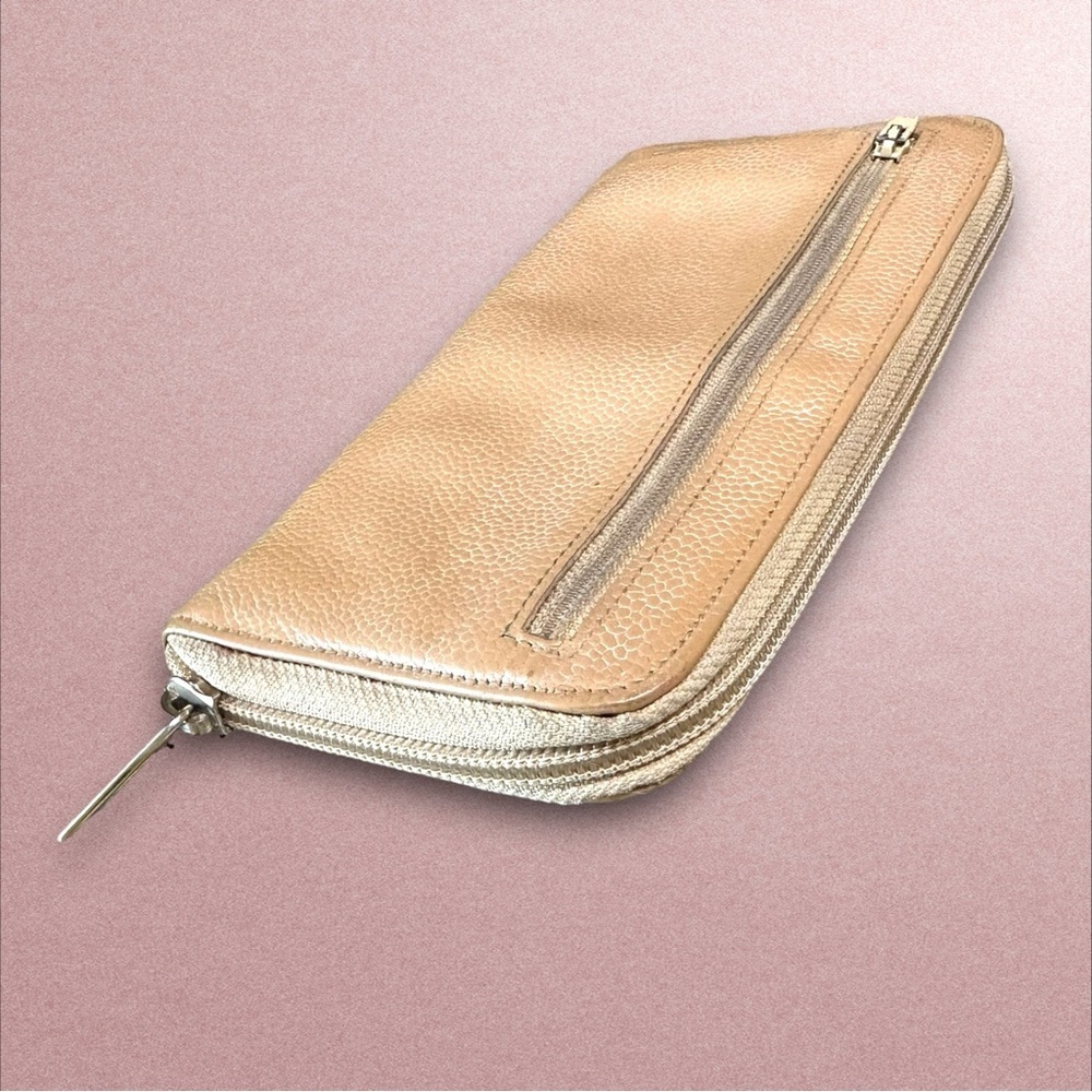 Chanel caviar zip wallet - Picture 5 of 16